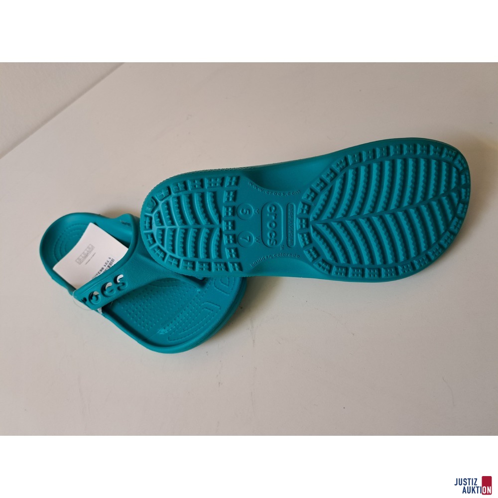 Crocs Flip Flop türkis Größe 37