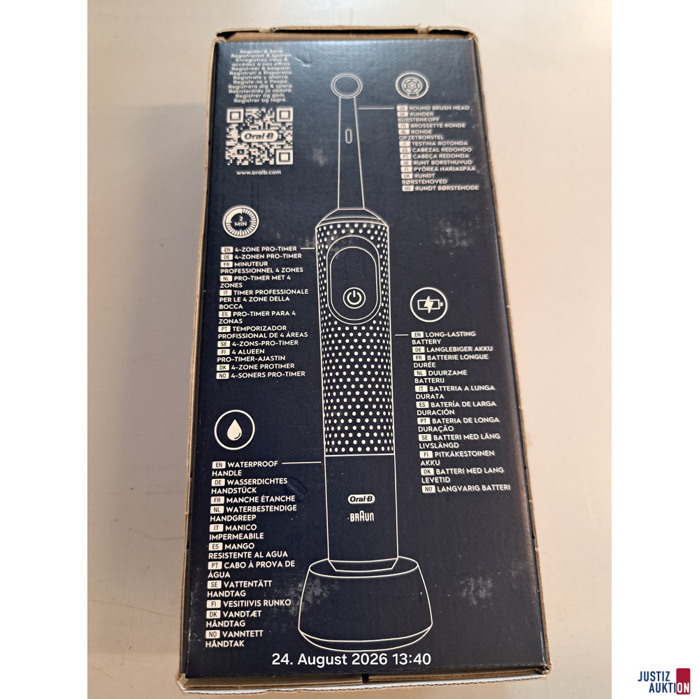 Oral-B Pro Zahnb&uuml;rste mit Verpackung - NEU