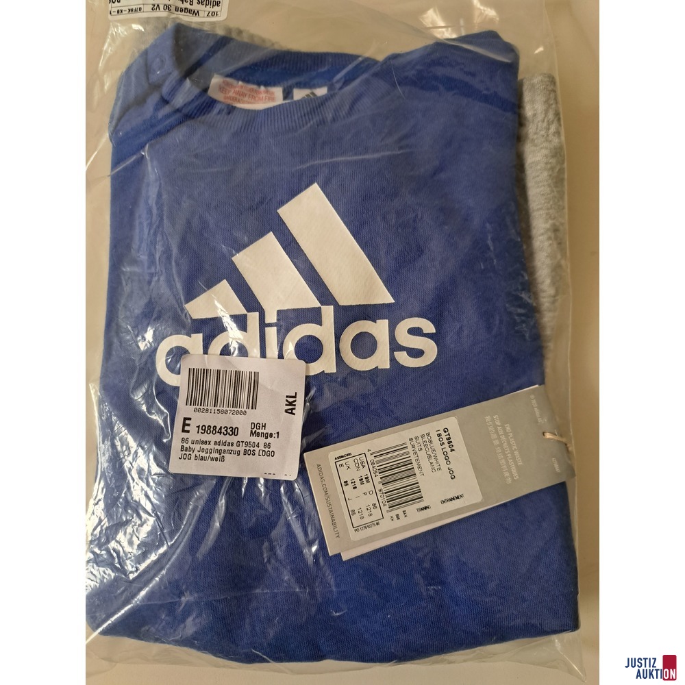 Adidas Jogginganzug Kinder Größe 28 NEU