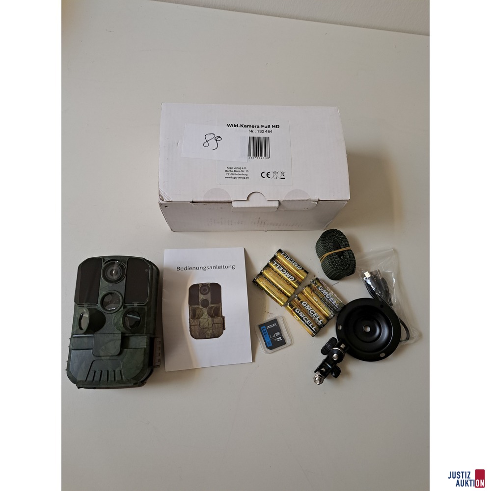 Wildkamera Camouflage Optik