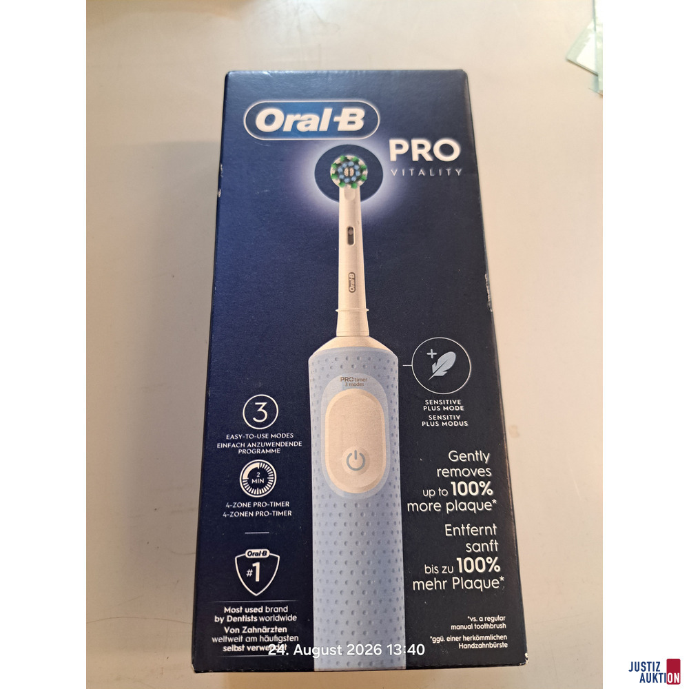 Oral-B Pro Zahnb&uuml;rste mit Verpackung - NEU