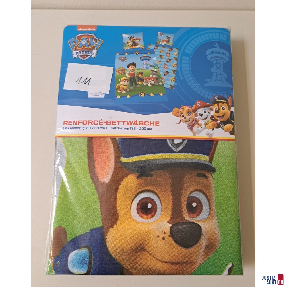 Bettwäsche Renforcé „Paw Patrol“