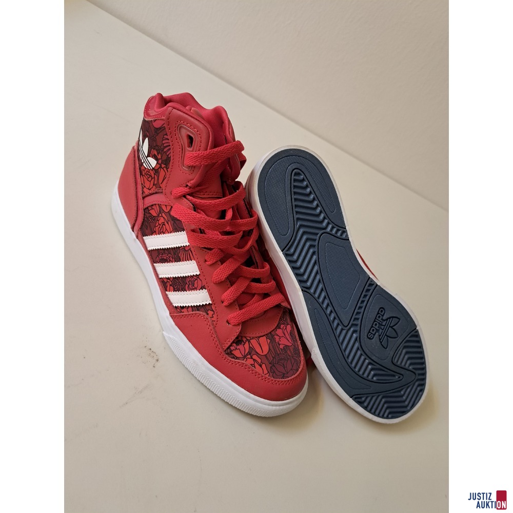 Adidas Schuhe rot GroBe 38 177409 Justiz Auktion