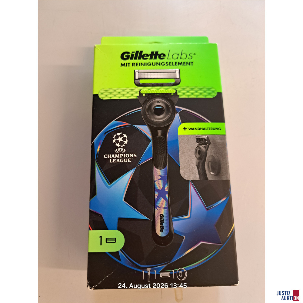 GILETTE LABS gr&uuml;n Rasierer - NEU