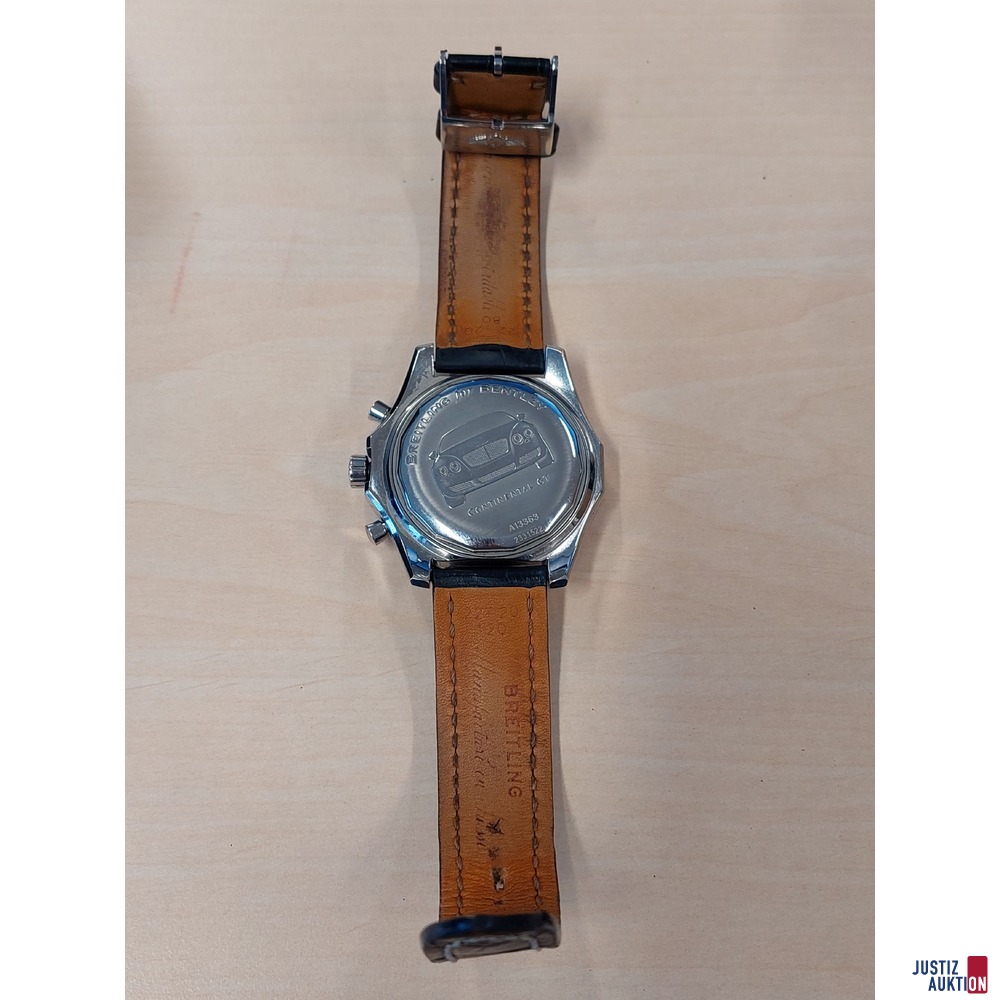 Herrenarmbanduhr der Marke Breitling for Bentley