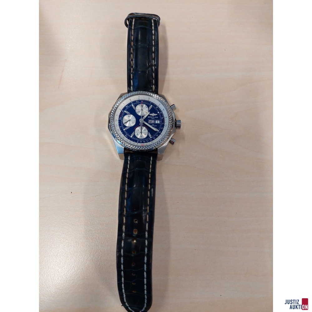 Herrenarmbanduhr der Marke Breitling for Bentley
