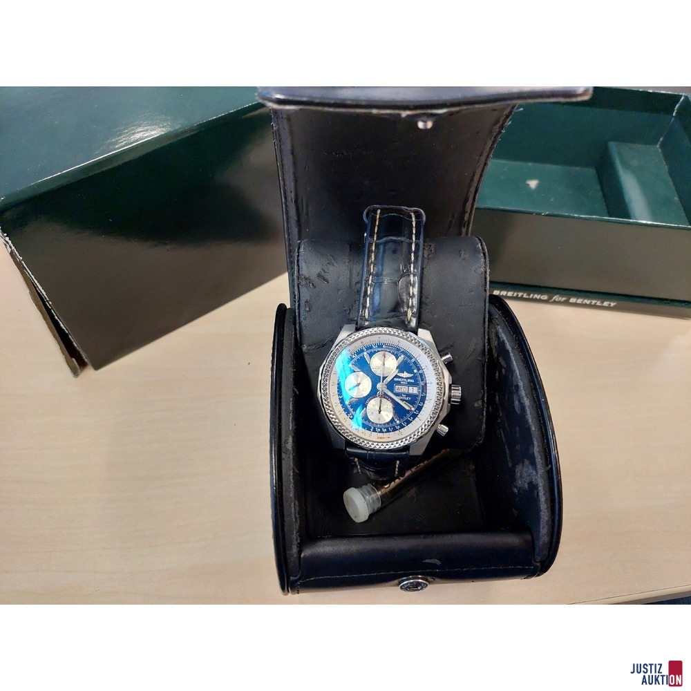 Herrenarmbanduhr der Marke Breitling for Bentley