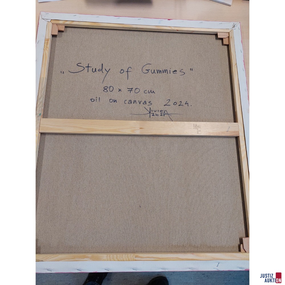 Bild von Vivien Kabar &lpar;geb&period; 1981&rpar; - &quot&semi;Study of Gummies&quot&semi;