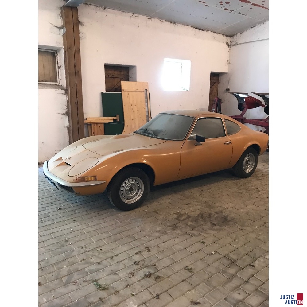 Opel GT gelb