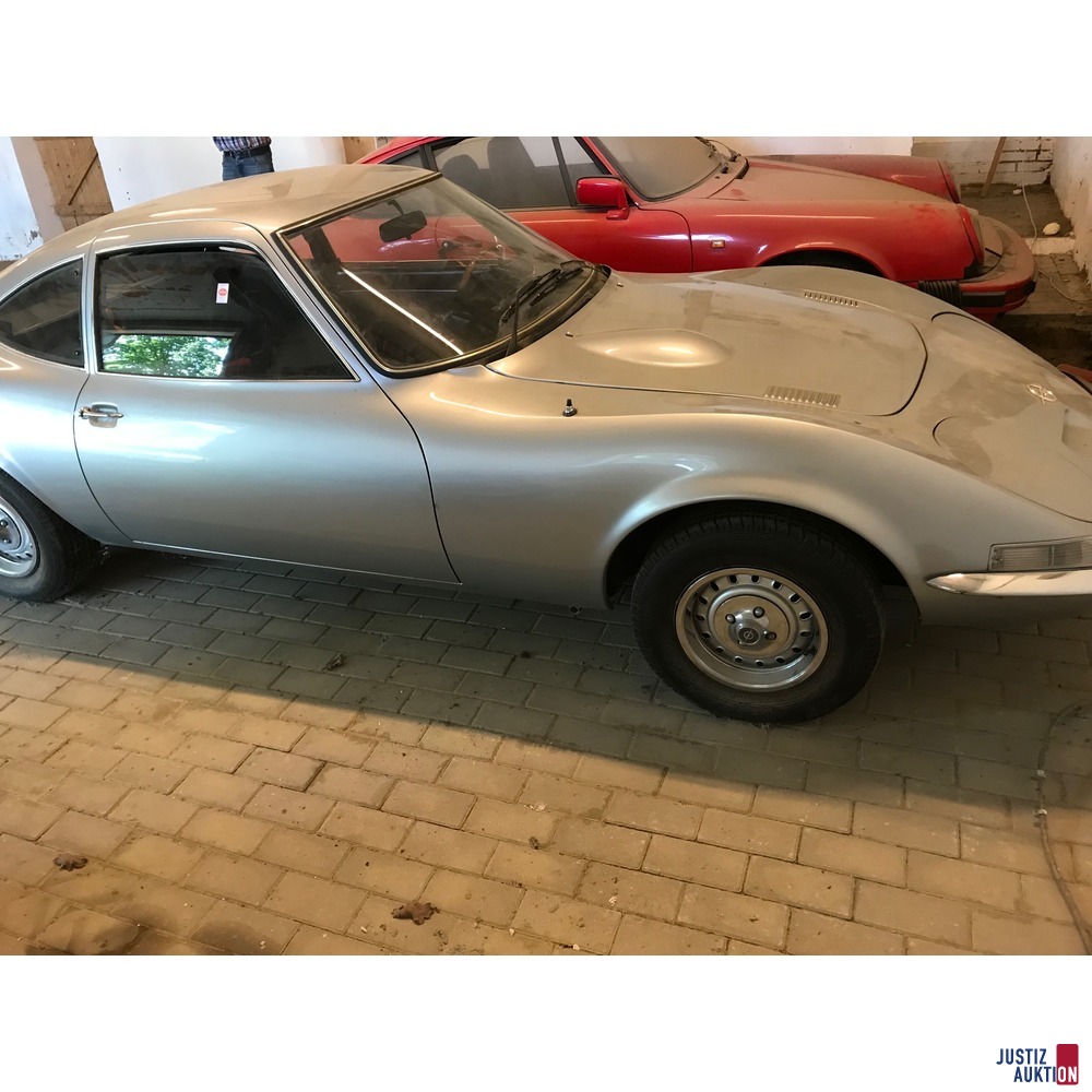Opel GT silber