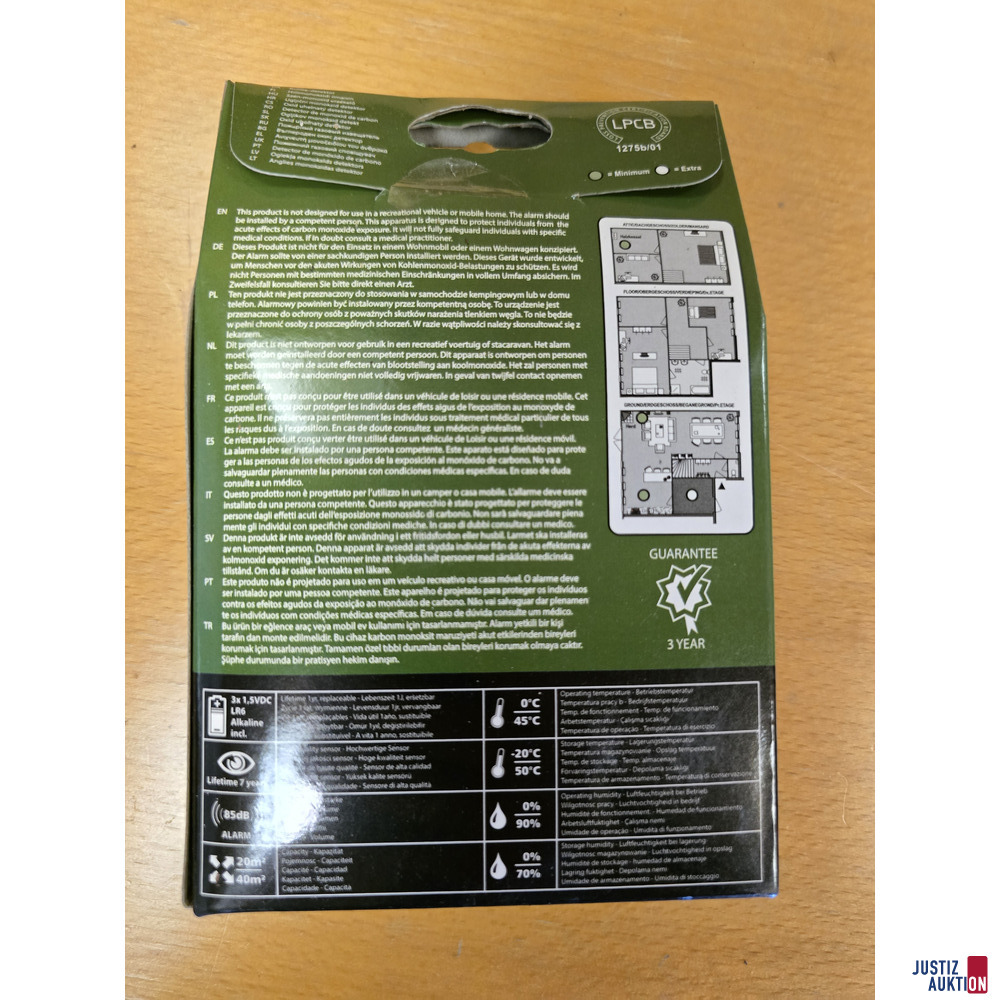 R&uuml;ckseite Verpackung