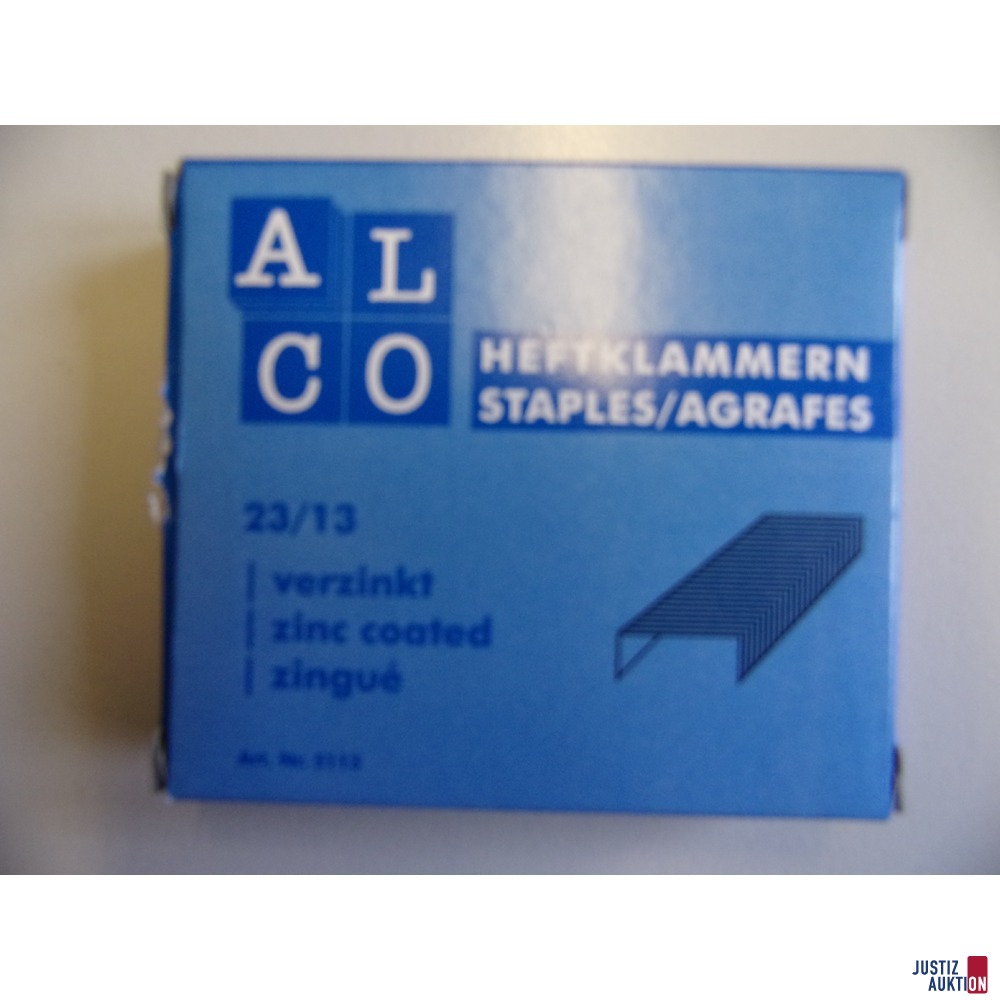 Eine Packung Heftklammern