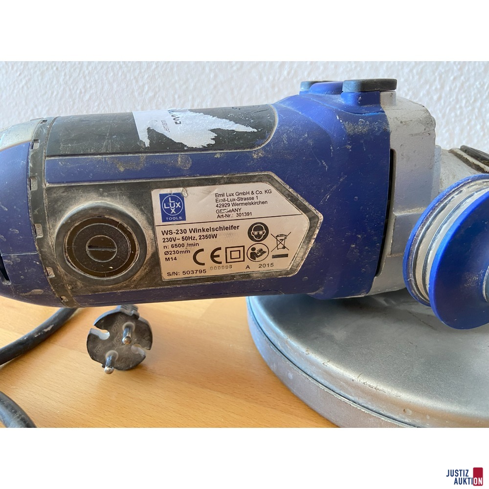 Winkelschleifer LUX, WS-230