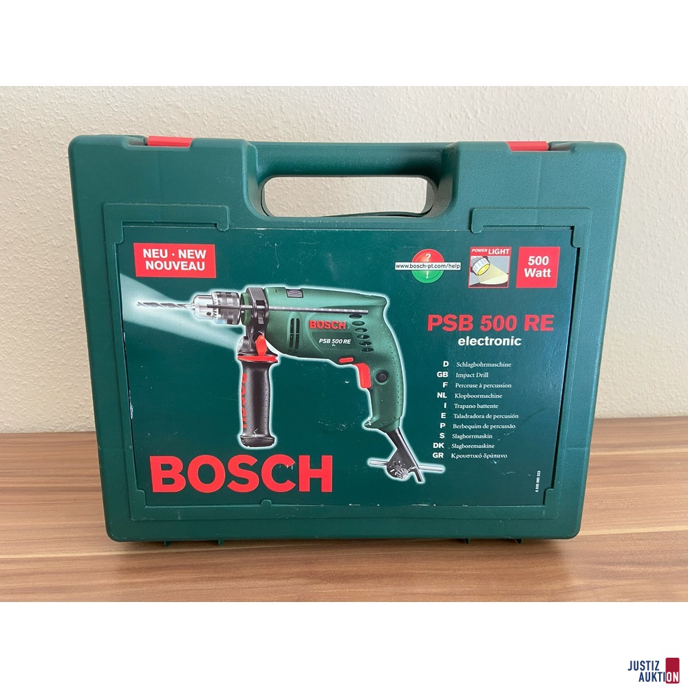 Schlagbohrmaschine BOS&gt;CH PSB 500 RE