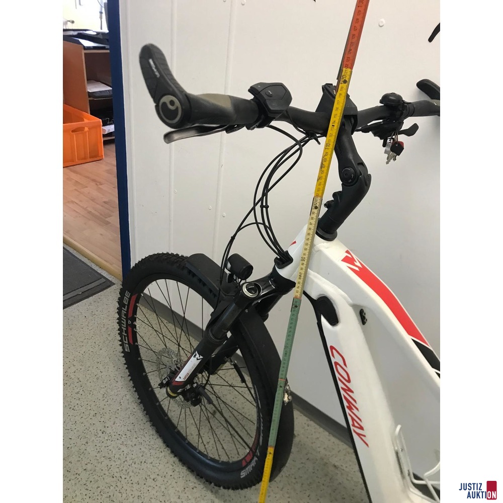 Fahrradhöhe bis Lenker