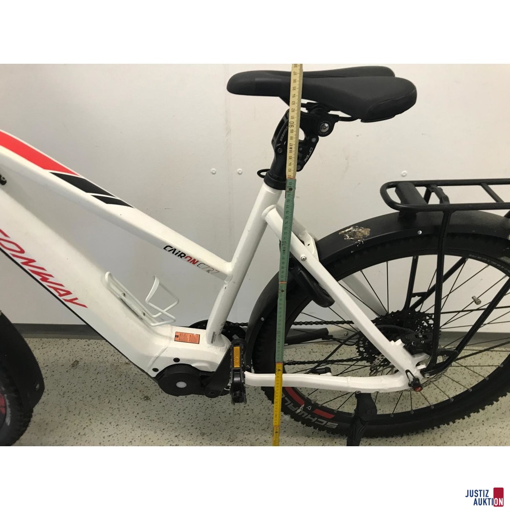 Fahrradhöhe bis Sattel