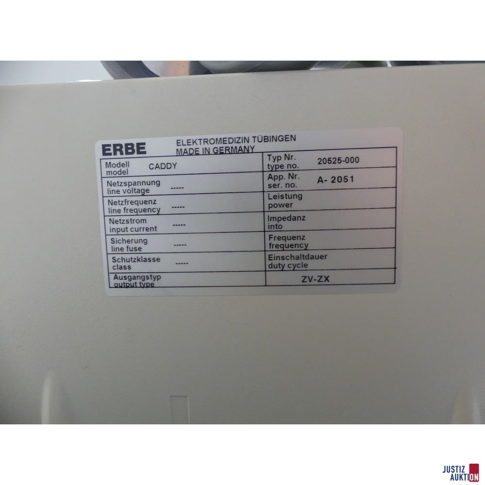 Typenschild des Caddy