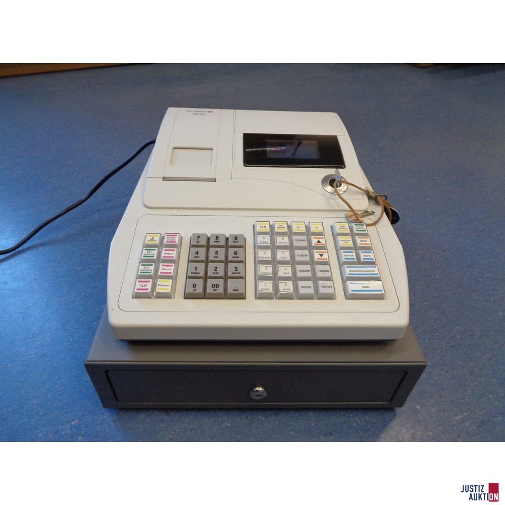 Registrierkasse Olympia CM911