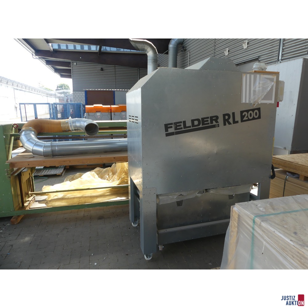 Maschine mit der Aufschrift Felder RL 200
