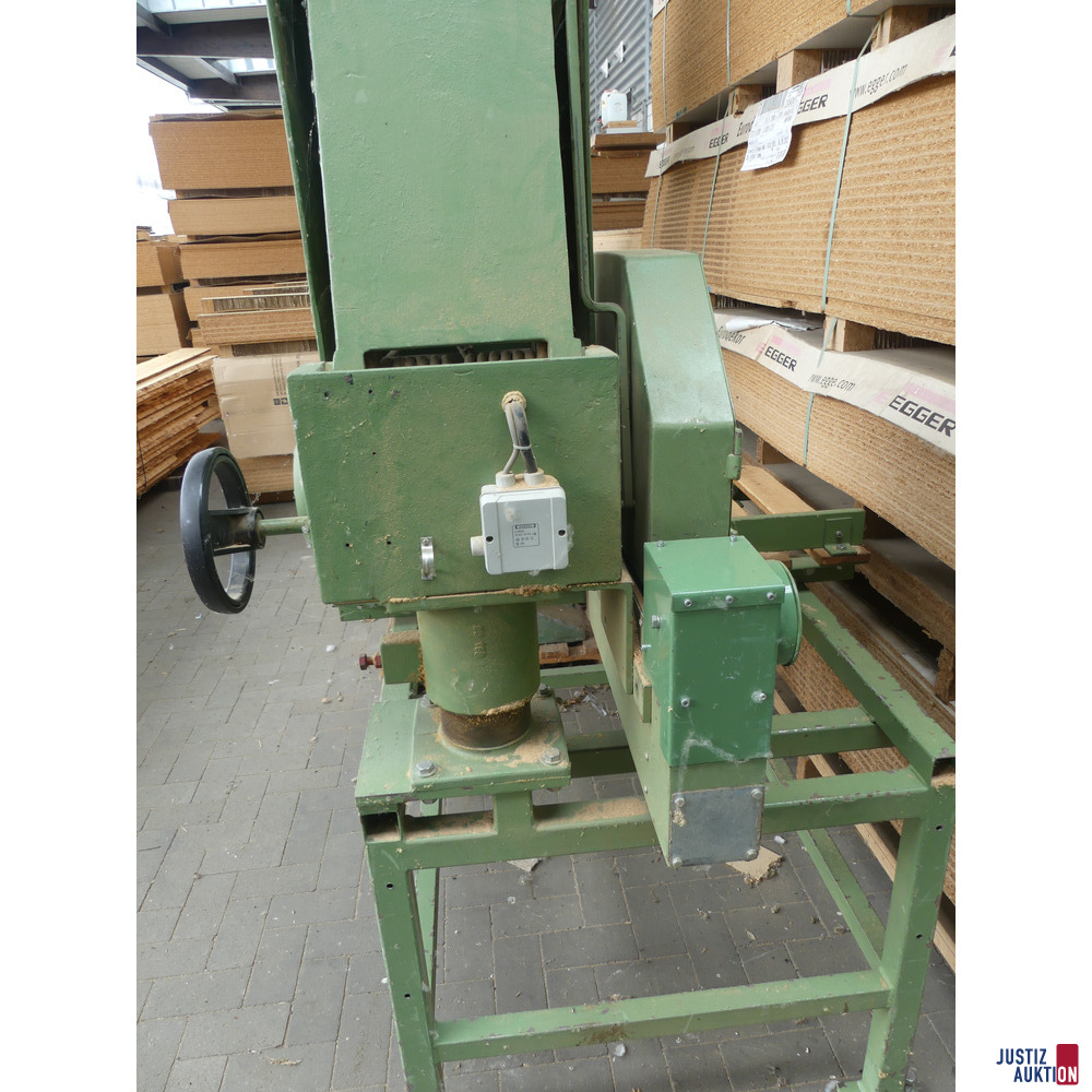 Stromanschluss der Maschine