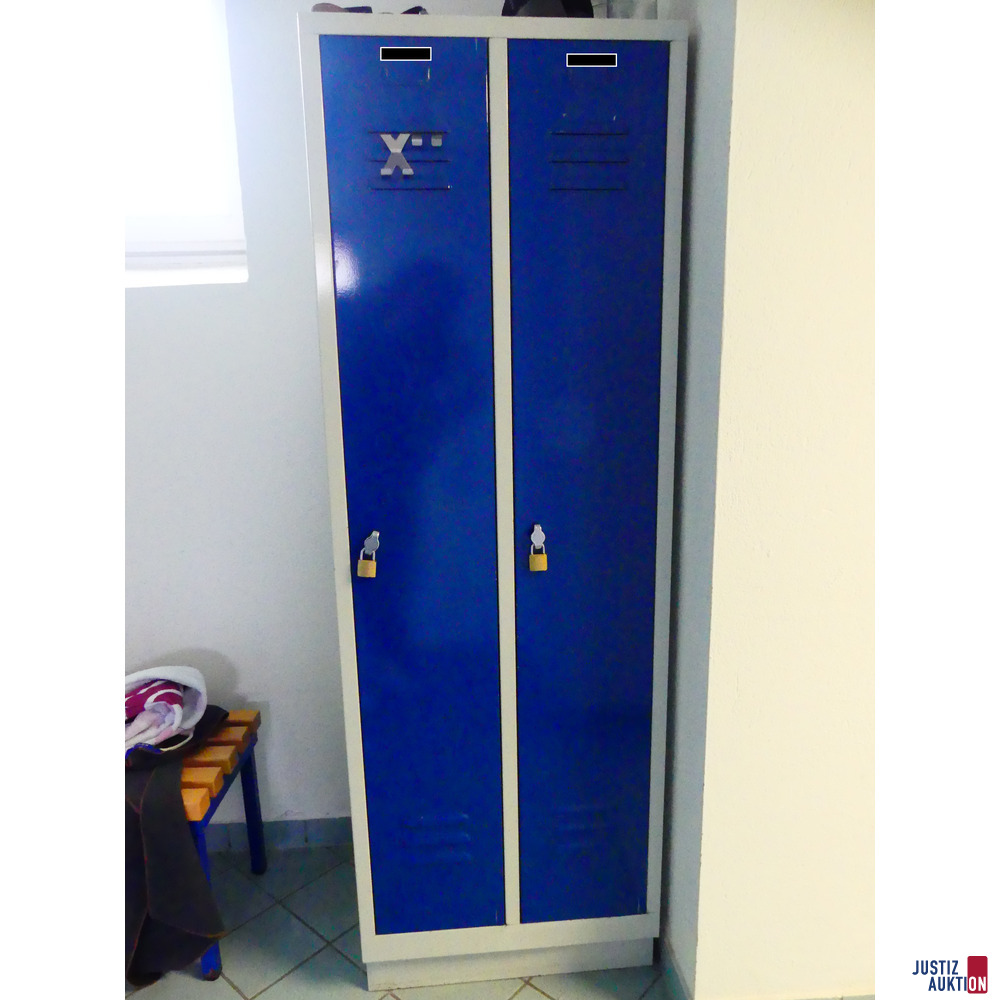 Korpus klein in blau und ohne Sitzbank