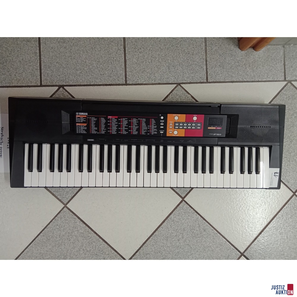 Keyboard der Marke Yamaha