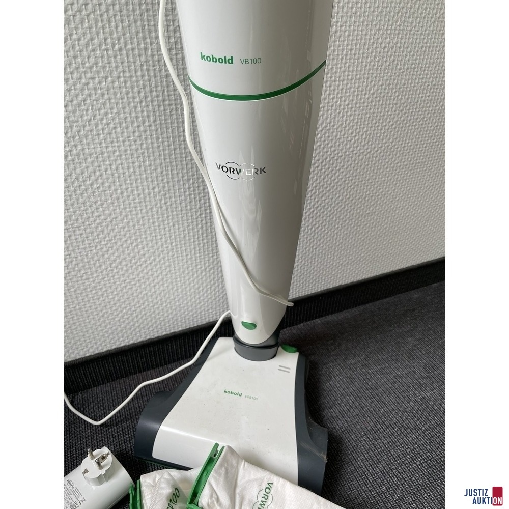 Vorwerk Kobold VB100 Akku-Staubsauger mit Beuteln