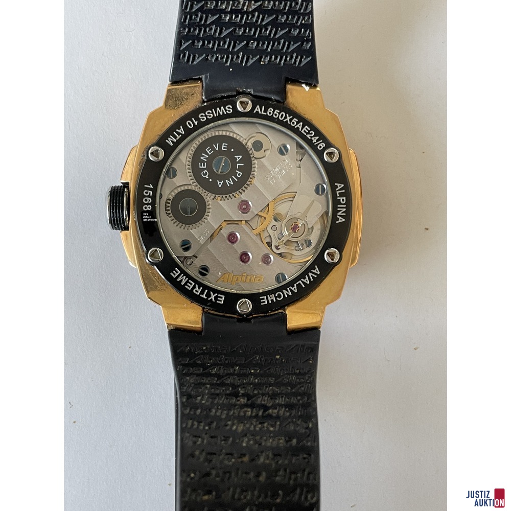 Rückseite der Uhr