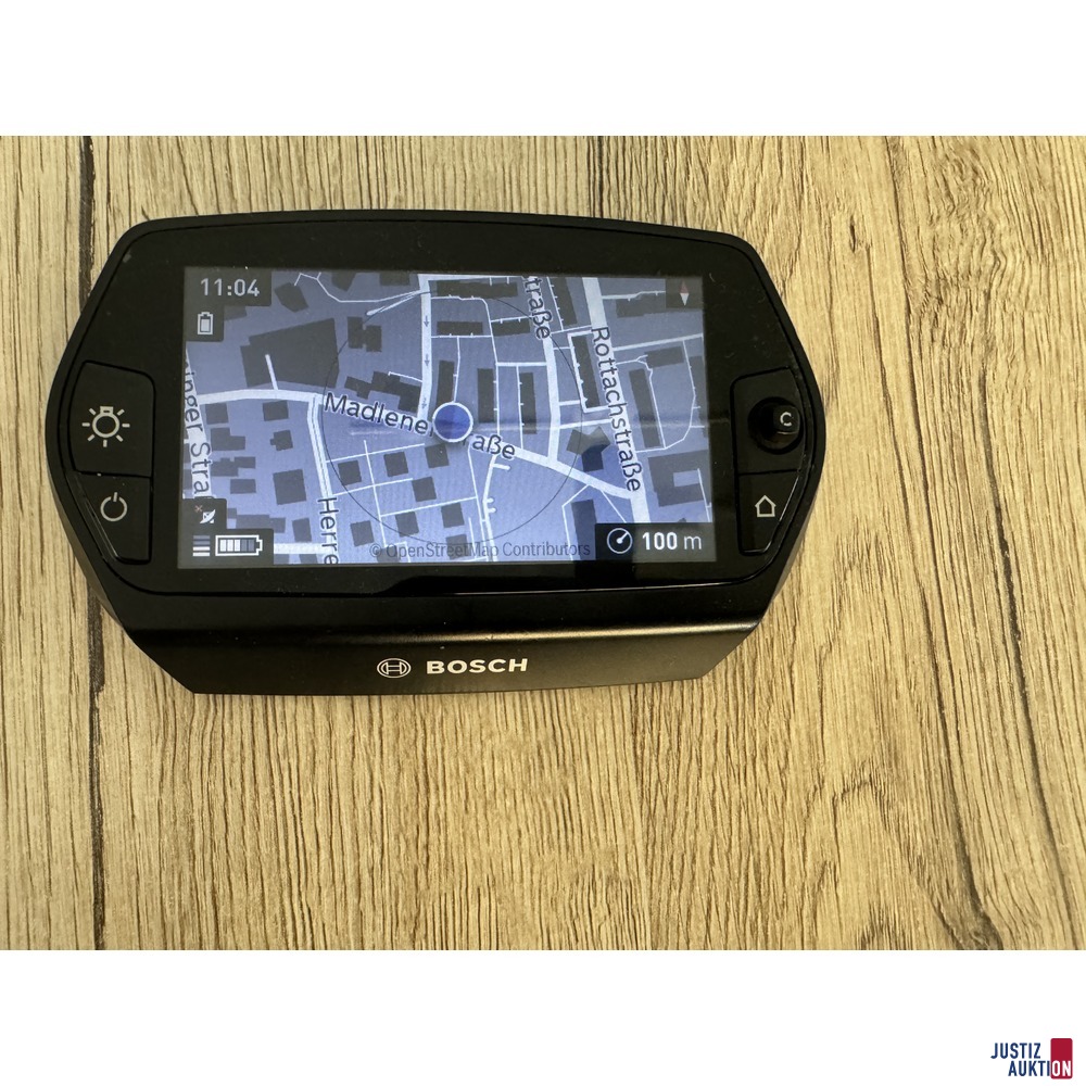 Display vorne mit Navi