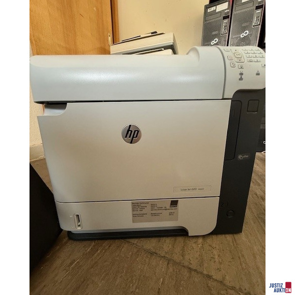 Drucker HP LaserJet 600 M602 – foto 3 – kavel bij Justiz-Auktion, Krefeld