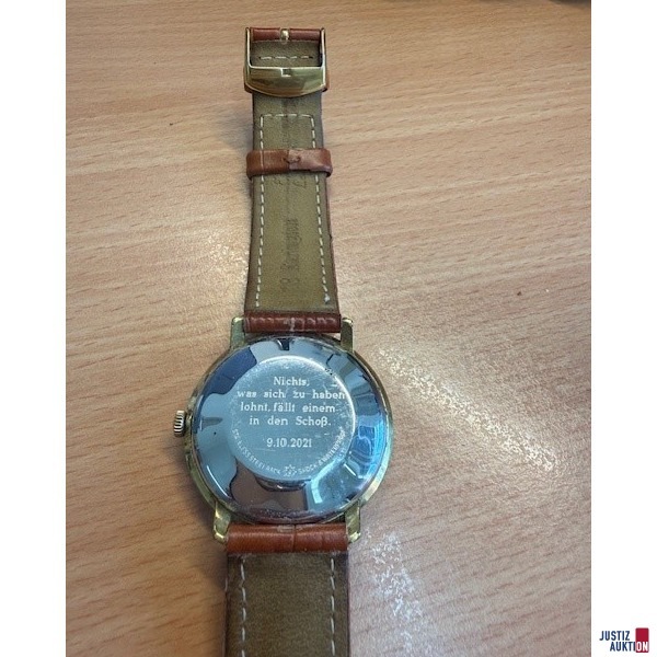 R&uuml;ckseite und Gravur