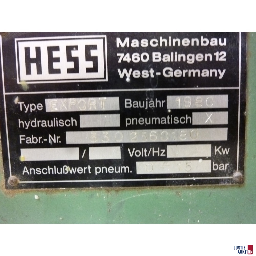 Typenschild