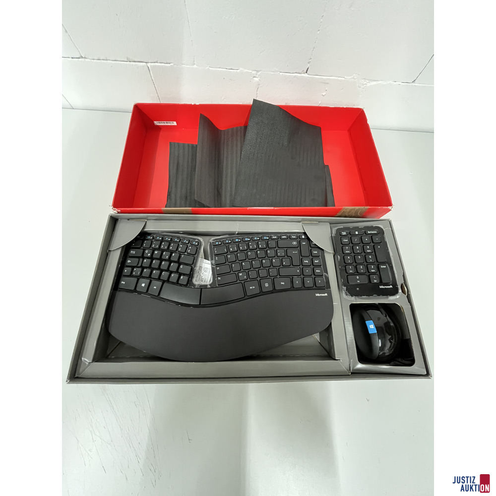 Sculpt Ergonomic Desktop PC-Tastatur – foto 2 – kavel bij Justiz-Auktion, Frankfurt am Main