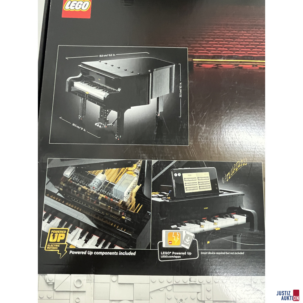 V80/26 LEGO IDEAS #031 Grand Piano – foto 3 – kavel bij Justiz-Auktion, Frankfurt am Main