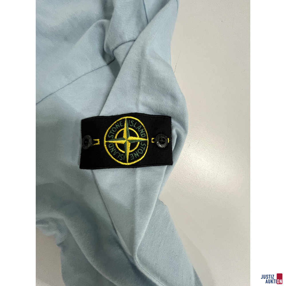 V43/26 Stone Island Fleece Sweatshirt Größe M – foto 2 – kavel bij Justiz-Auktion, Frankfurt am Main