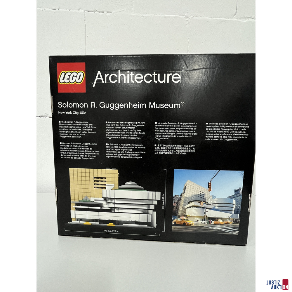 V83/26 LEGO Architecture Solomon R. Guggenheim Museum – foto 3 – kavel bij Justiz-Auktion, Frankfurt am Main