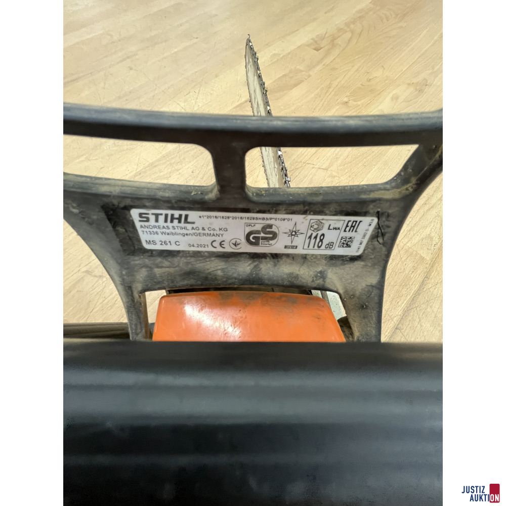 STIHL Kettensäge M5 261C – foto 3 – kavel bij Justiz-Auktion, Frankfurt am Main
