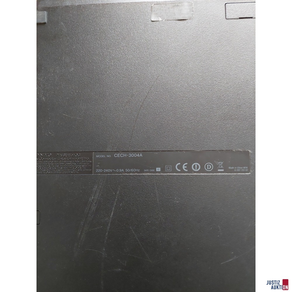 Spielkonsole PS 3 Model No.CECH-3004A gebraucht/Gebrauchsspuren vorhanden