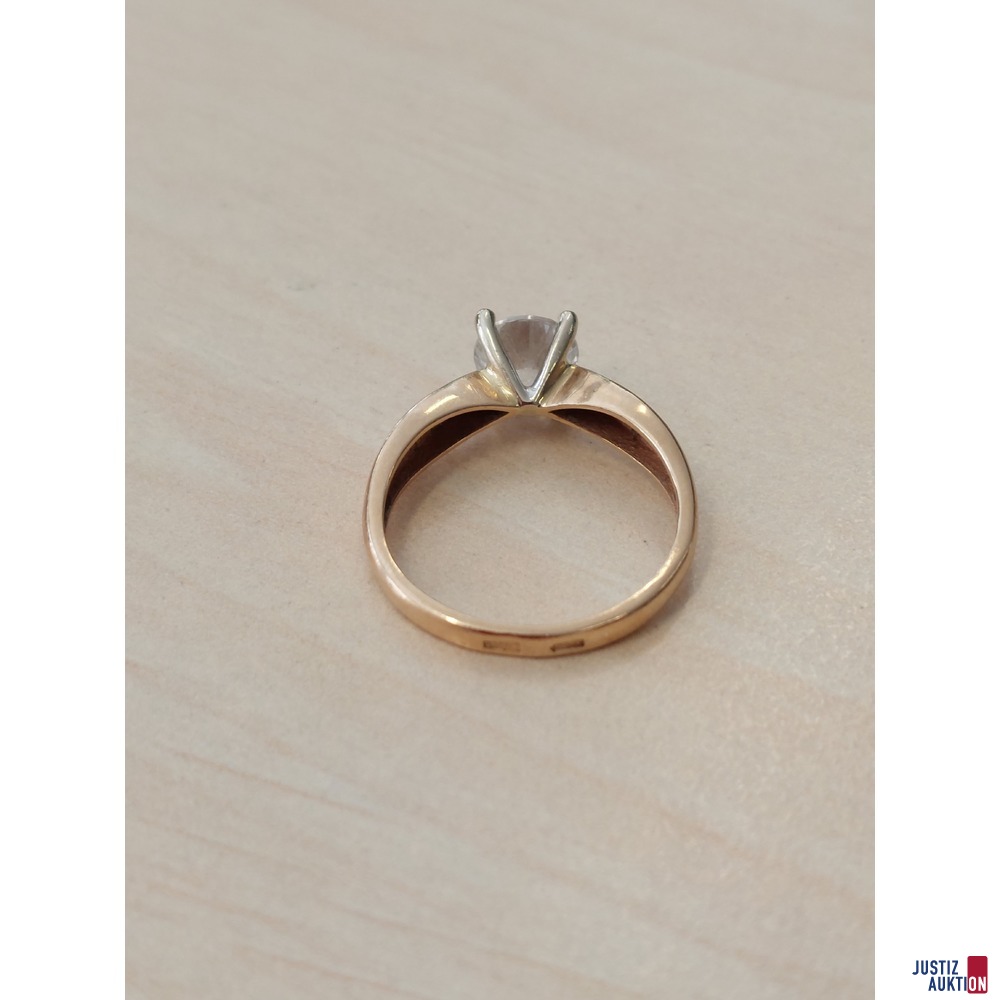 Damenring Rosegold
