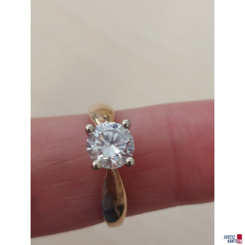 Damenring Rosegold