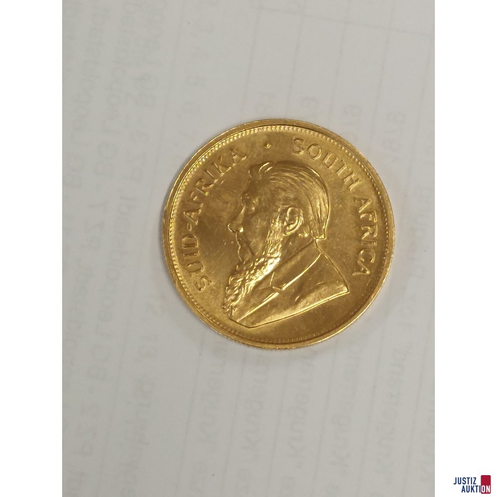 S&uuml;dafrika Krugerrand Gold zu 1 Unze 1975