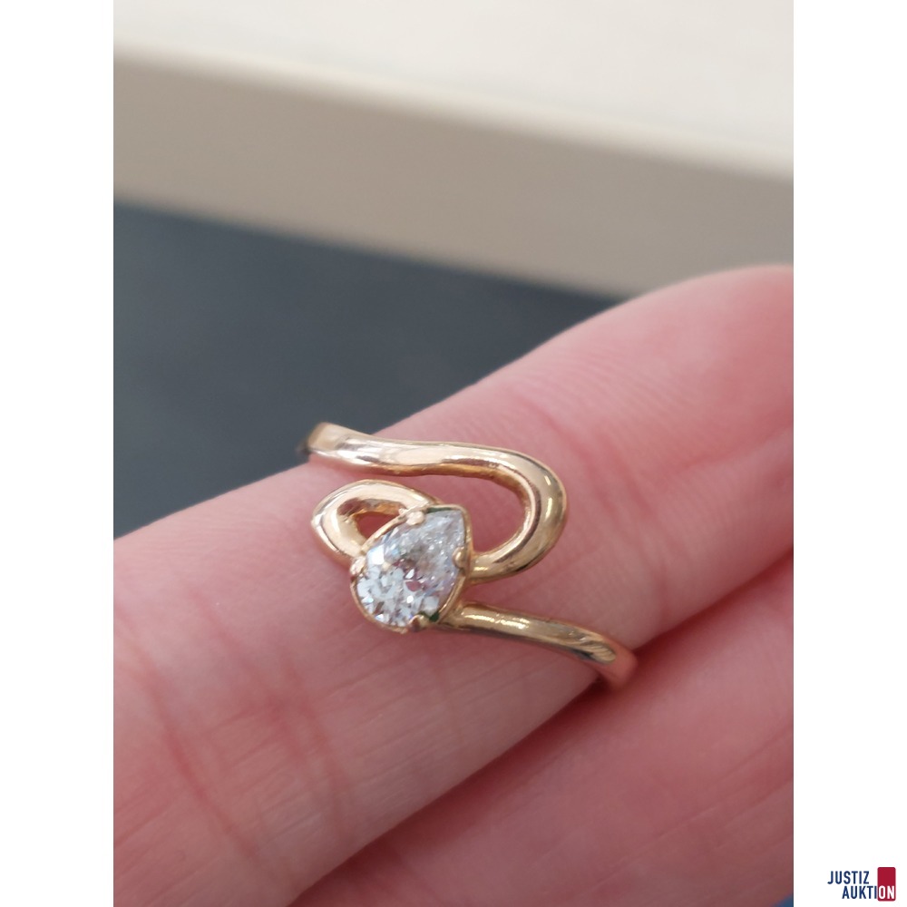 Damenring Rosegold