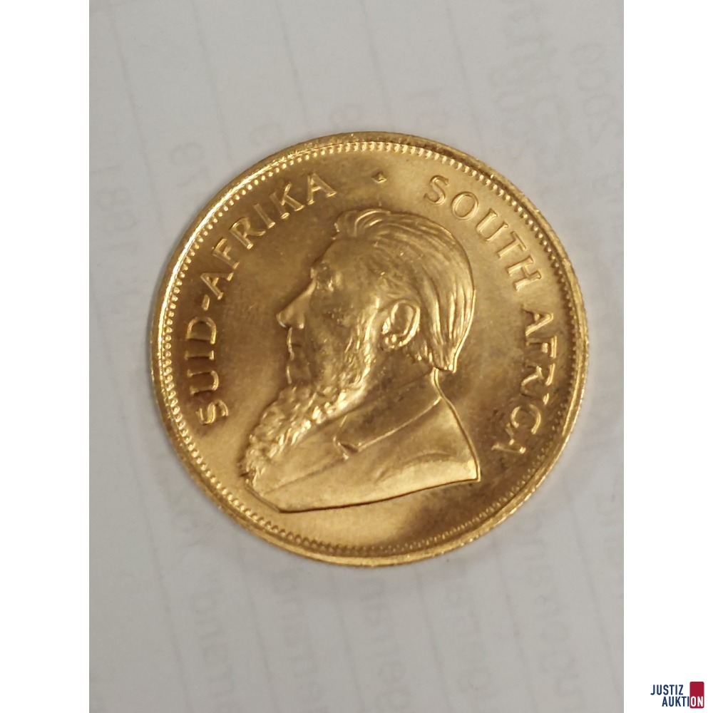 S&uuml;dafrika Krugerrand Gold zu 1 Unze 1981