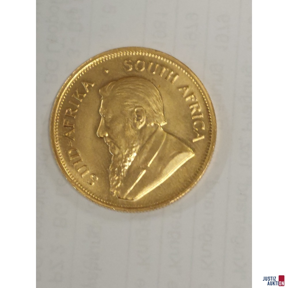 S&uuml;dafrika Krugerrand Gold zu 1 Unze 1979