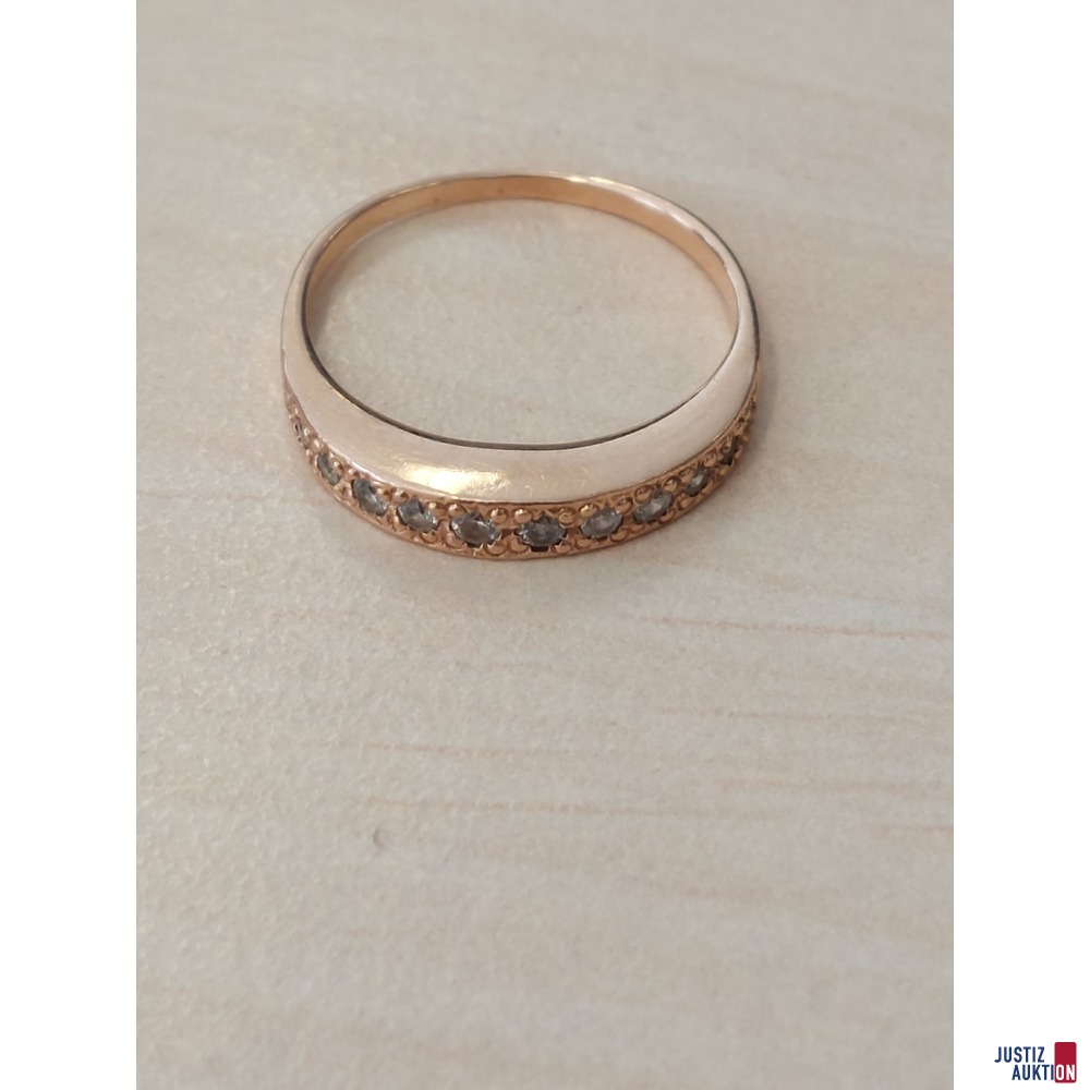 Damenring Rosegold