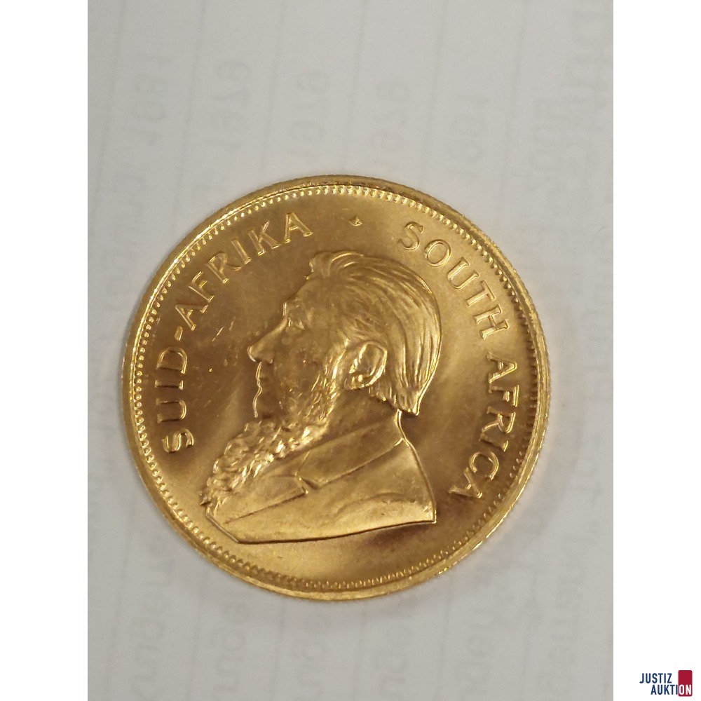 S&uuml;dafrika Krugerrand Gold zu 1 Unze 1981
