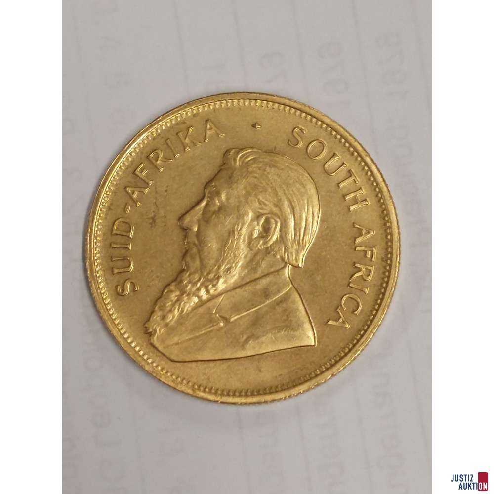 S&uuml;dafrika Krugerrand Gold zu 1 Unze 1979