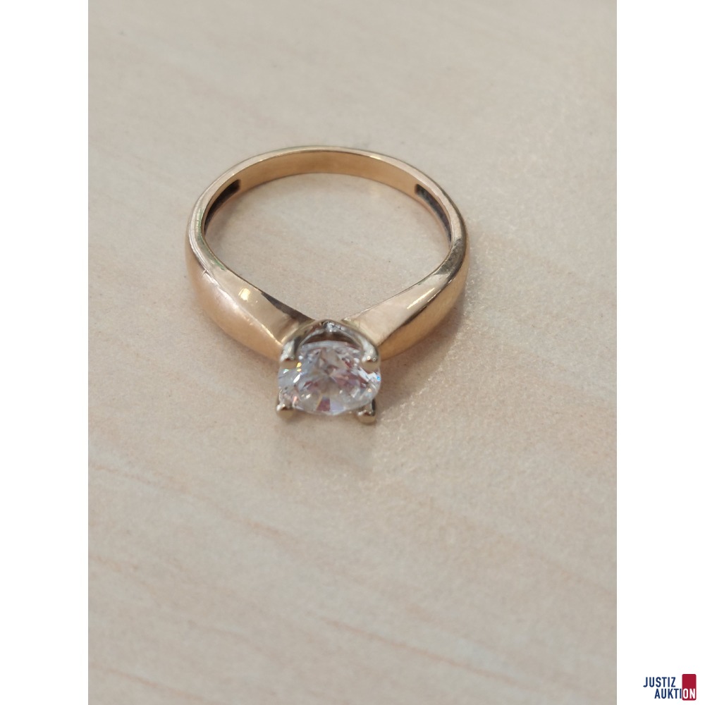 Damenring Rosegold