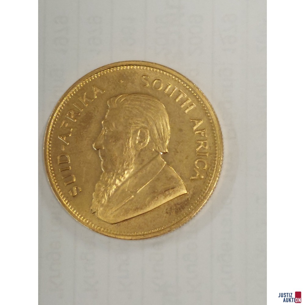 S&uuml;dafrika Krugerrand Gold zu 1 Unze 1979