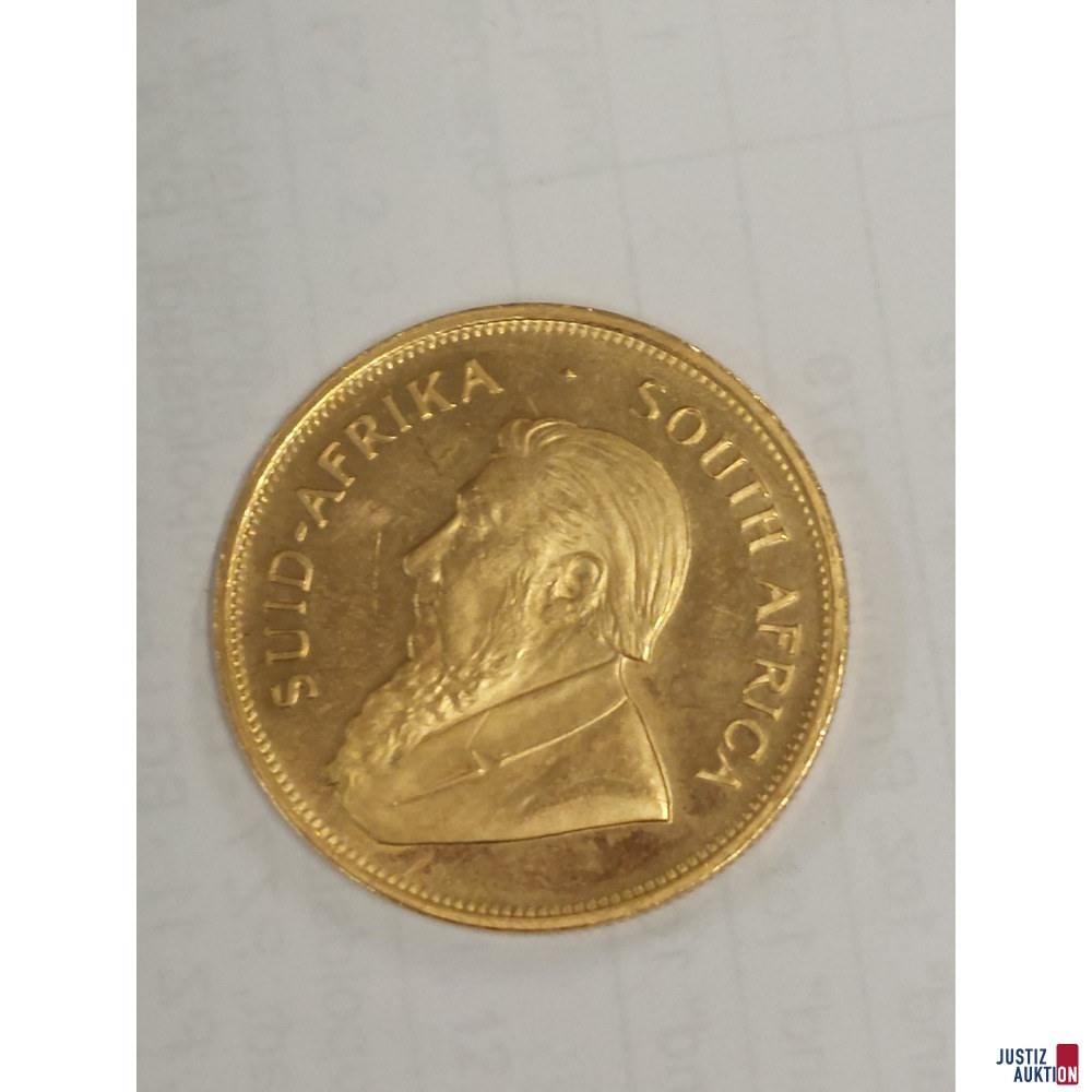 S&uuml;dafrika Krugerrand Gold zu 1 Unze 1979
